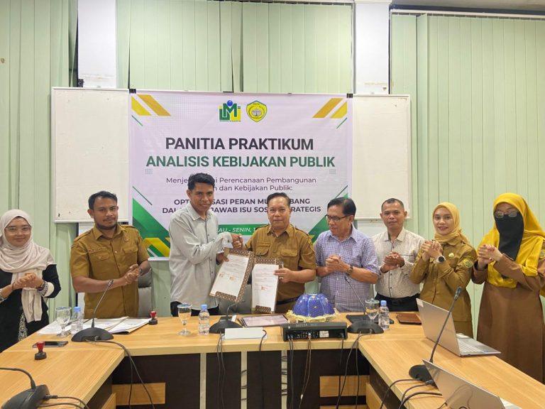 MOU dan MOA ANTARA BAPPERIDA KOTA BAUBAU DAN FIPH UMU BUTON
