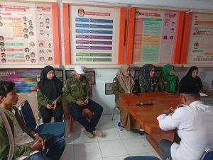 Foto Mahasiswa Yang Mengikuti Sosialisasi Pemilu di Kantor KPUD Kota Baubau