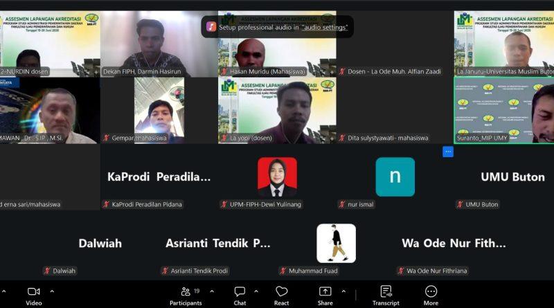 Akreditasi APD UMU Buton Jadi Momentum Transformasi Mutu, Asesor BAN-PT Dorong Target Nasional dan Internasional