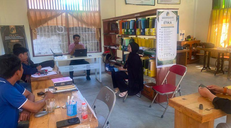 Program Studi Peradilan Pidana FIPH UMU Buton Perkuat Kesiapan Akreditasi, Percepat Penyusunan RPS, dan Matangkan Seminar Ilmiah