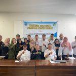 Foto Bersama Peserta Kegiatan Praktikum dengan Fungsionaris BKPSDM Kabupaten Buton Tengah